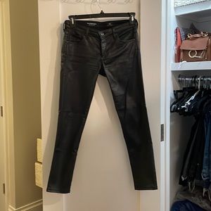AG Leather-alternative pant